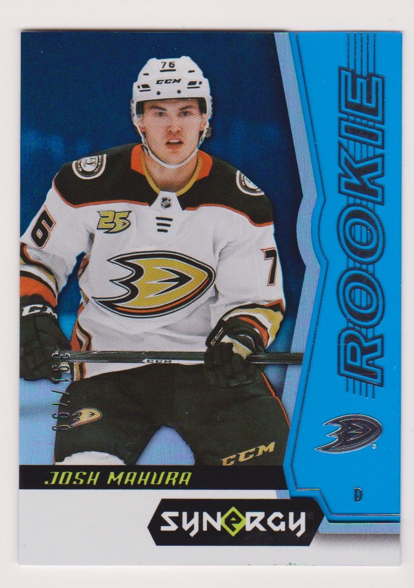 2018-19 Synergy Blue #43 Josh Mahura 391/799 (image for) 2018-19 Synergy Blue #43 Josh Mahura 391/799
